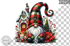 Christmas Gnome Sublimation - Clipart PNG Bundle Product Image 9