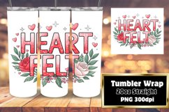 Handcrafted 20oz Tumbler Design , Valentines Product Image 1
