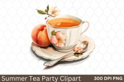 Summer Tea Party Clipart Product Image 1