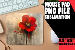 Blossom Magic: 3D Spring Mouse Pad Designs Art PNG Product Image 1