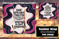 Unique 20oz Gift Tumbler Template , Religious Product Image 1