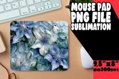 3D Flower Hole for Mouse Pad Sublimation Print PNG Product Image 1