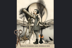 Dark Oniric Dreams Surreal Clipart and Backgrounds Product Image 16