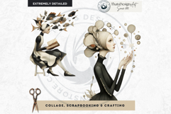 Dark Oniric Dreams Surreal Clipart and Backgrounds Product Image 5