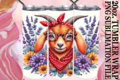 Happy Hearts 20oz tumbler wrap, Cute Animals Product Image 1