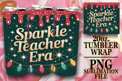 Vibrant Skies 20oz tumbler wrap, Teacher Product Image 1