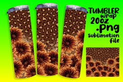 Custom 20oz Tumbler Design , Leopard Print Product Image 1
