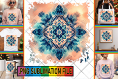 Unique TSHIRT PNG Gift Magic, Watercolor Pattern Product Image 1