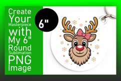 Cute Circle Design for Coasters , Cute Christmas Product Image 1