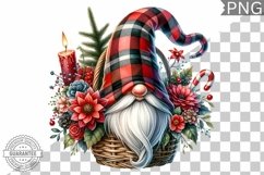 Christmas Gnome Sublimation - Clipart PNG Bundle Product Image 12