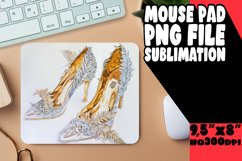 Whimsical Watercolor PNG Coaster Sublimation Product Image 1