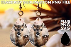 Joyful Teardrop Earrings Gift Ideas, Christmas Product Image 1