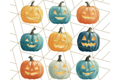Vintage Halloween PNG Clipart, 1950s Retro Graphics Clip Art Product Image 3
