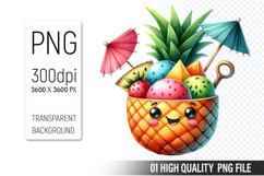Summer Clipart PNG Bundle, Beach Clipart Design Product Image 18