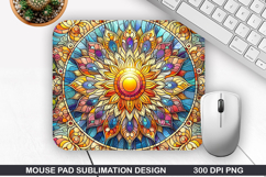 Mouse Pad Sublimation, Summer Mouse Pad PNG Design Product Image 1