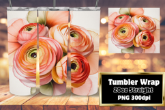 Creative 20oz Design for Any Occasion , Flowers Product Image 1