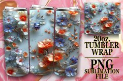 Garden Horizon Tumbler Design 20oz Product Image 1