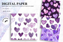 Heart Valentines Background Love Wallpaper Bokeh Backdrop_87 Product Image 1
