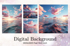 Sea Beach Landscape Background Summer Vacation Wall Art_87 Product Image 1