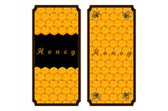 Different types honey different size for bees in honeycombs Product Image 1