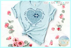 Valentines SVG | You Are The Missing Piece of My Heart SVG Product Image 3
