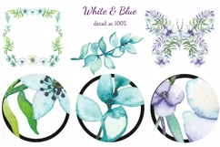 White and Blue - Free Design of The Week Product Image 7