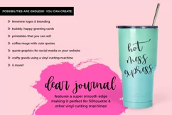 Dear Journal Calligraphy Font - Free Font of The Week Product Image 9