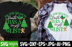 I'm the Christmas Crew SVG Cut File , Christmas Sublimation Product Image 1
