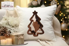 Cowhide and Wood Christmas Clipart | Sublimation | Png Product Image 4