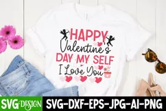 Happy Valentine's Day SVG | Valentine SVG | Valentine Quotes Product Image 1