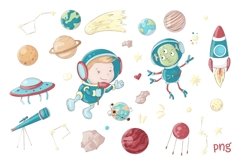 Clipart Cartoon Space Product Image 2