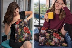 Poppies and cotton flowers Product Image 3