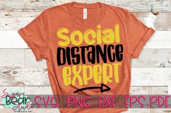 Social Distance Expert - A Social Distance SVG Product Image 1