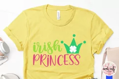 Irish Princess - St. Patrick's Day SVG EPS DXF PNG Product Image 3