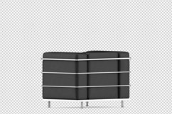 Isometric Arm Chair 3D isolated render Product Image 1