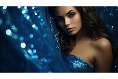 dreamy blue sequin background Product Image 1
