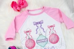 Christmas ornament trio printable sublimation design Product Image 2