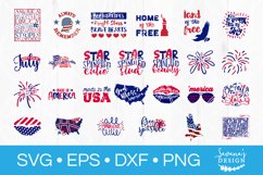 4th of July SVG Bundle Independence Day Patriotic Cut Files Product Image 2