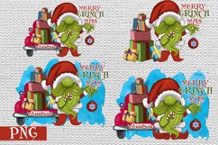 Green Gnome PNG, Gnome Christmas png, png gnome bundle Product Image 6