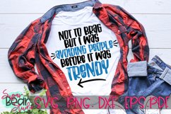 Not To Brag - Social Distancing SVG Product Image 1