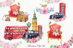 London Clipart Watercolor Product Image 2