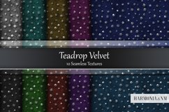 Teardrop Velvet 10 Seamless Textures Product Image 1
