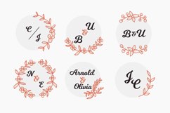 Wedding Monogram Logos Template Collection Product Image 1