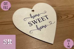 Home sweet home decal| Vinyl cutting | Home sweet home Product Image 5