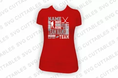 Hockey SVG | Hockey Subway Art | Shirt Design Product Image 3