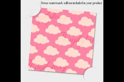 12 Pink and Cream Baby Girl Shower Digital Papers Product Image 3