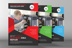 Computer &amp; Mobile Repair Flyer Template Product Image 2