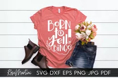 Born To Yell Bingo SVG Bingo game Bingo lover Product Image 3