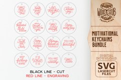 Motivational Keychain SVG, Keychain SVG, Motivational SVG Product Image 2