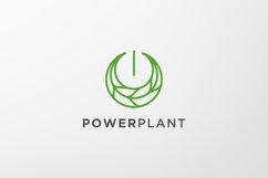green power leaf plant logo Product Image 1